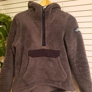 North Face Purple 'Teddy Bear' Pull-Over
